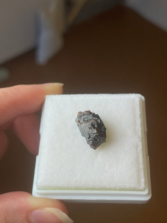 etched Granat mit zonierung aus Brasilien mineral specimen