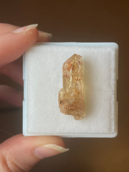 Imperial Topas mineral specimen aus Zambia