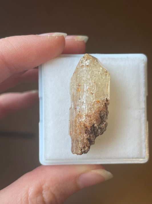 Imperial Topas mineral specimen aus Zambia topaz