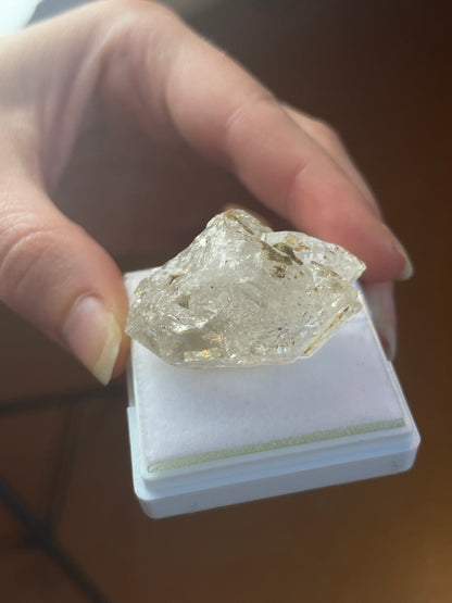 Herkimer Diamand Quarz mineral specimen doppelendig
