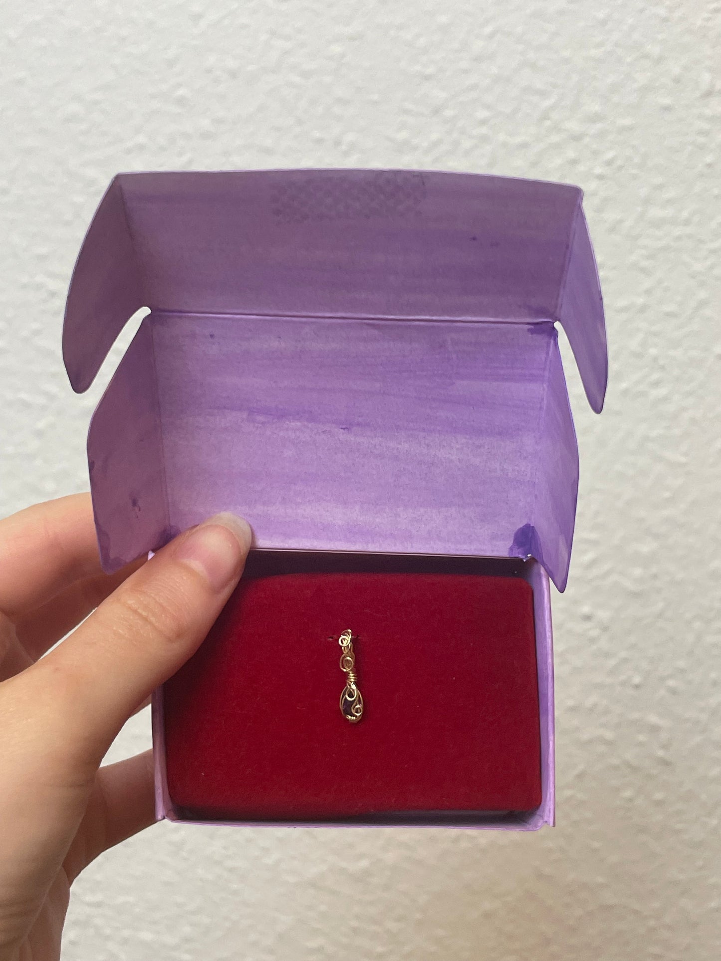 Schmuck Blind Box mit Anhänger in 925 Silber oder vergoldet Überraschungsbox