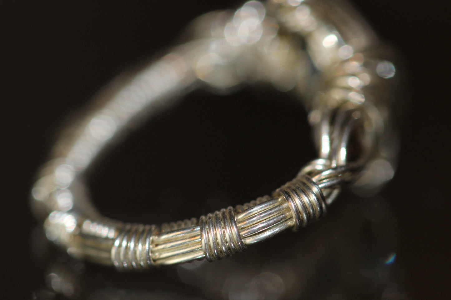 15,5mm blauer Topas und Rauch Quarz Ring 925 Silber