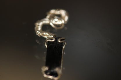 grüner Tourmalin Anhänger in 925 Silber