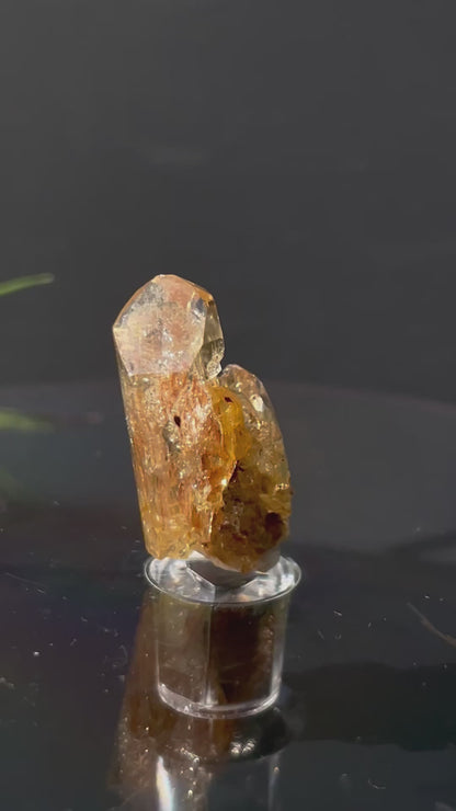 Imperial Topas mineral specimen aus Zambia