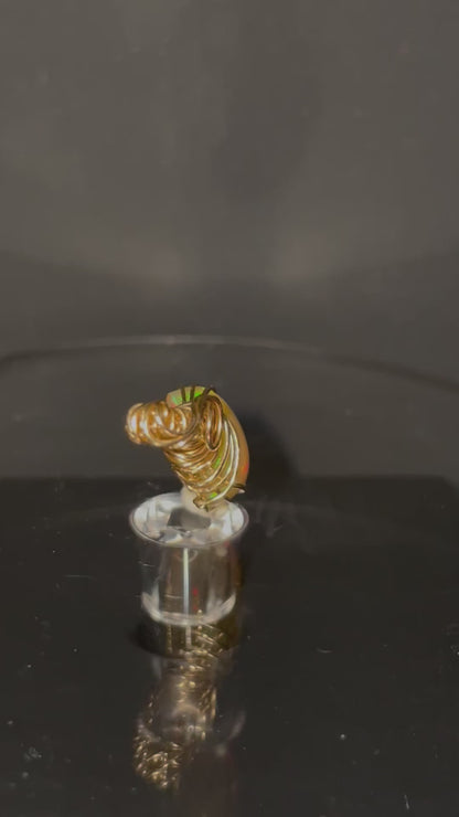 4.4 karat Ethiopian Opal Anhänger 14k vergoldet